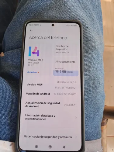 Celular redmi note 13128 gigas 