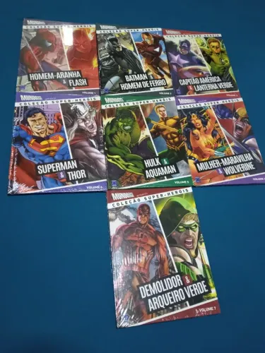 Coleção Super-Heróis - Editora Europa (completa)