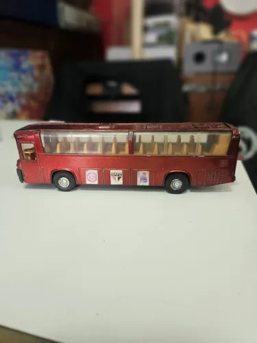 Ônibus Miniatura em metal 18x3x5