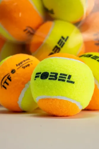 60 Bolas de Beach Tennis FOBEL - Stage 2 - ITF Approved (20 Packs c/ 3 bolas cada)