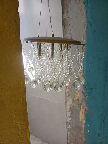 Lustre de cristal legítimo