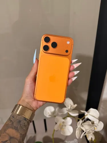 iPhone 17 Pro Max 256gb Titânio Laranja