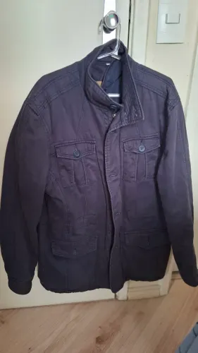 Jaqueta masculina azul marinho tam. G