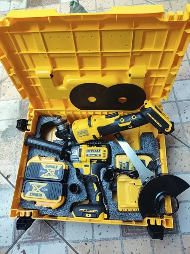 Esmerilhadeira e chave de impacto Dewalt