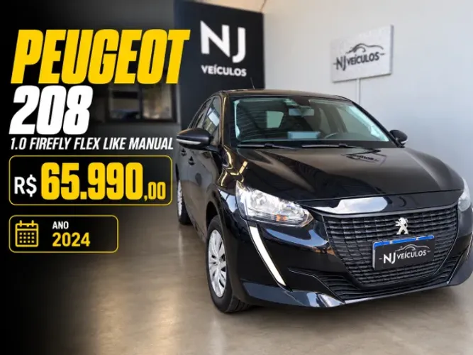 Peugeot 208 Like 1.0 Flex 6V 5P Mec. 2024