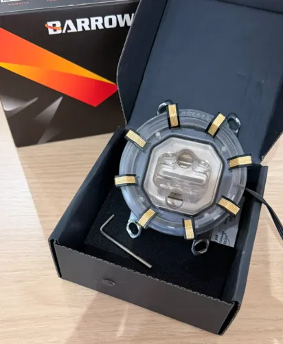 Water Block Cpu Barrow Custom Ltykba-ark Am3/am4 (Usado)