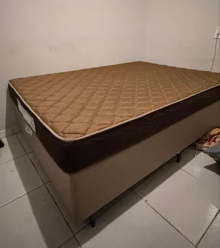 CAMA BOX CASAL ORTOBOM FRONTEIRA - 138 x 188 cm