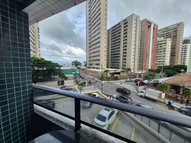 Venda/Alugo flat mobiliado, 58 m2, 2 quartos, 1 vaga. Boa Viagem/ Recife-PE.