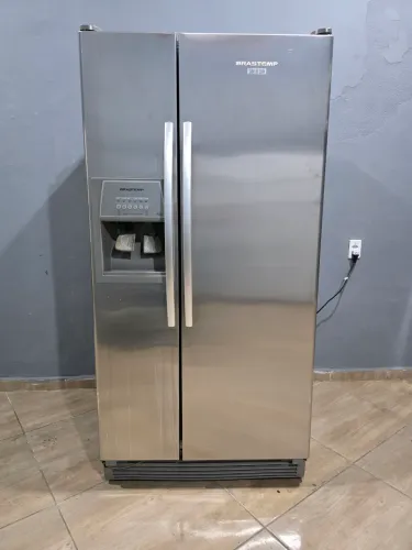 Side By Side Brastemp novíssima Frost Free inox no precim