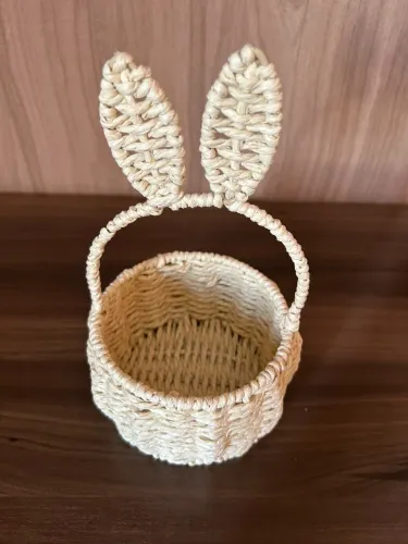Cesta decorativa Páscoa