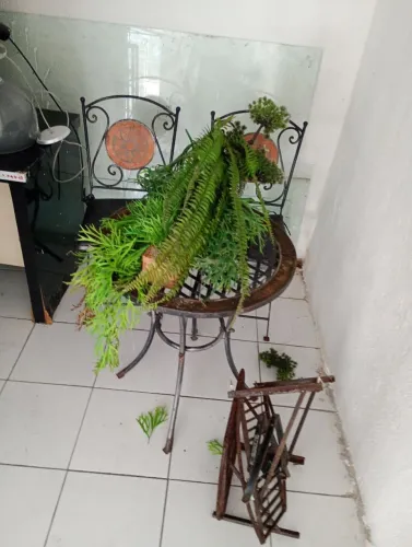 Conjunto de 6 Mesas imbuia