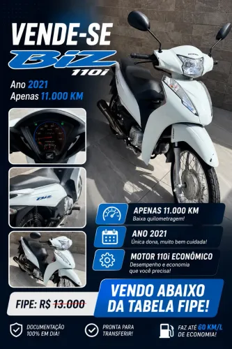 Honda Biz 110i super nova