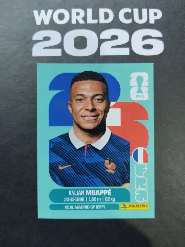 Figurinha FRA 20 - Mbappé