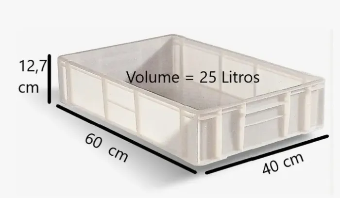 Caixa Para Fermentação De Massa De Pizza 11cm