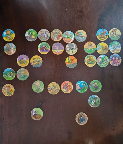 Lote tazos Tyny Toon Elma Chips