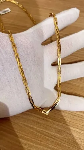 Corrente em ouro maciço