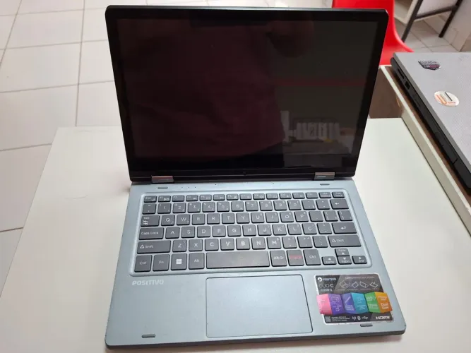 Notebook Positivo Duo C4128B-3 - Cinza - Intel Celeron N4020 - RAM 4GB