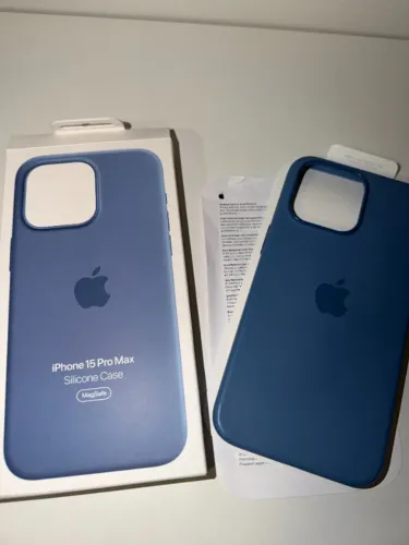 Capa MagSafe Silicone original iPhone 15 pro max - Menor valor