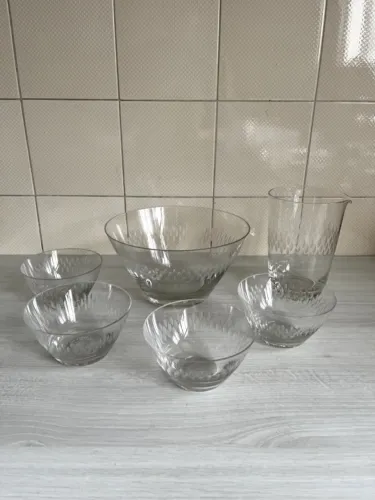 Conjunto de Tigelas de cristal