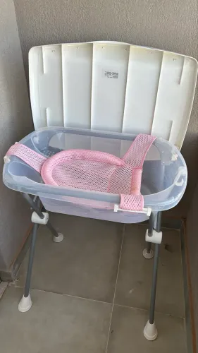 Banheira Burigotto com rede para bebê