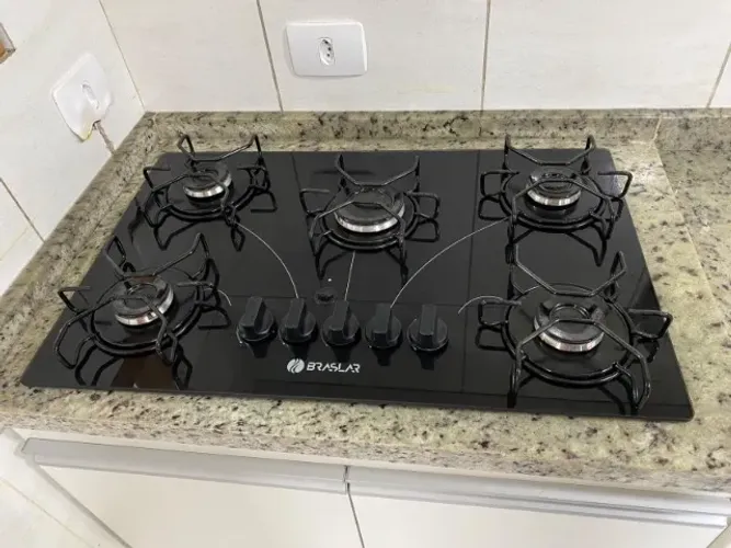 Cooktop Braslar 5 bocas