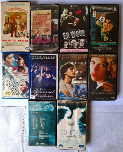 Fitas Vhs de Indicações ao Oscar( Lote)