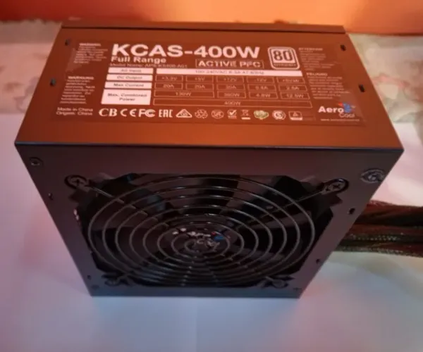FONTE DE ALIMENTAÇÃO: 400W - AERO COOL - OFERTA RELÂMPAGO