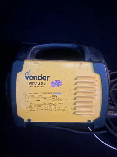 Máquina de solda e máscara de solda automática vonder