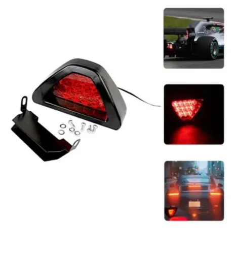Luz Alerta de Freio Estilo F1 - LED Strobo 12V