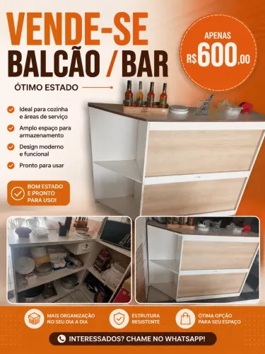 Balcão com caixa