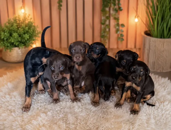 Cachorro doberman