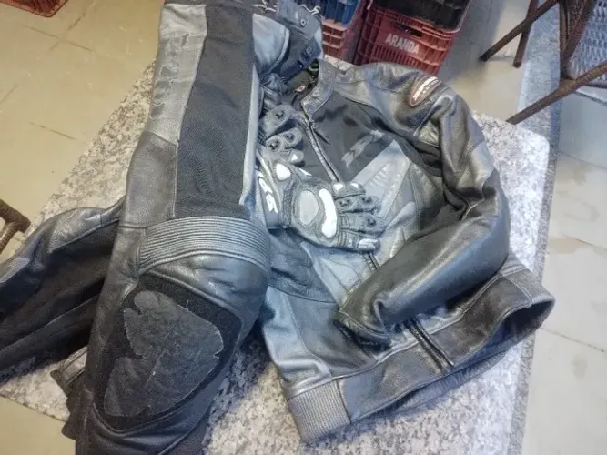 Jaqueta de moto infantil 