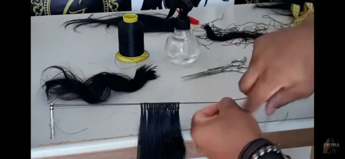 Faço tela de cabelo para megahair
