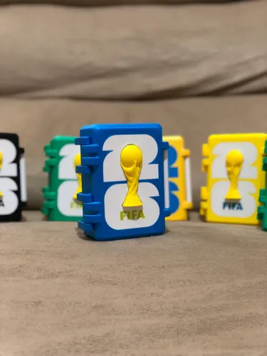 PORTA FIGURINHA DA COPA