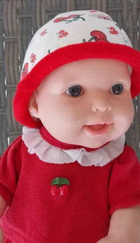 Boneca Coleção Frutinhas Baby Cereja Cotiplas