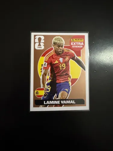 Figurinha legend Yamal bronze 