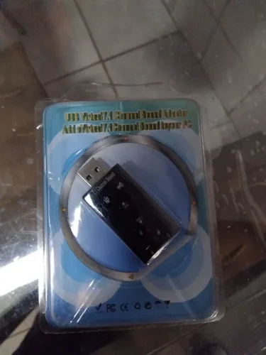 Placa de som USB 