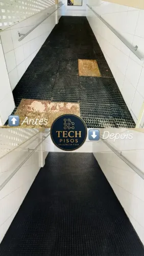 Piso antiderrapante moeda