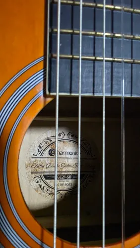 Violão Harmonics GE21-SB Elétrico 