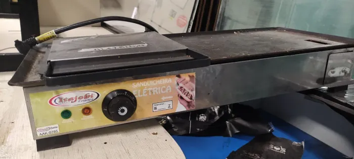 Sanduicheira 70x30cm chapa lanche lanchonete