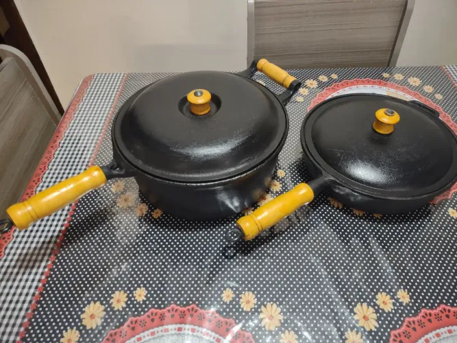 Panelas de ferro fundida