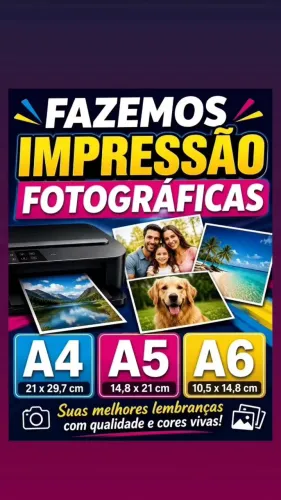 IMPRESSÃO FOTOGRÁFICA 