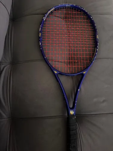 1: Raquete de Tênis Wilson Aggressor Graphite 95 - High Beam