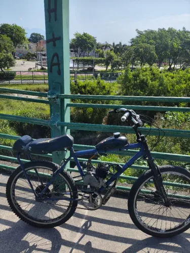 TROCO BICICLETA MOTORIZADA POR CELULAR OU BIKE ELÉTRICA!