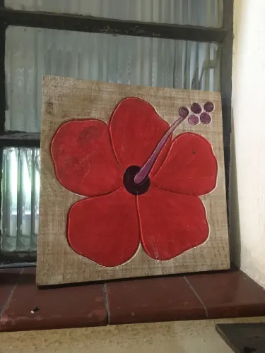 Quadro artesanal Carcará