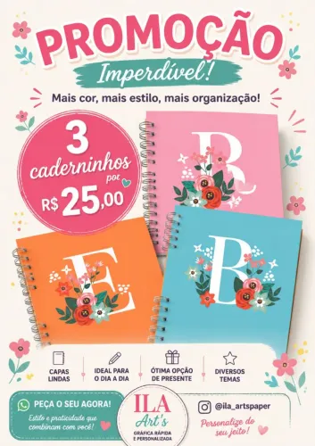 Bloquinho personalizado