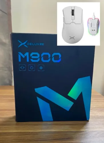 Mouse Delux M900 Pro Branco (Novo)