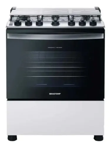 Fogão Brastemp 6 bocas branco novo, lacrado