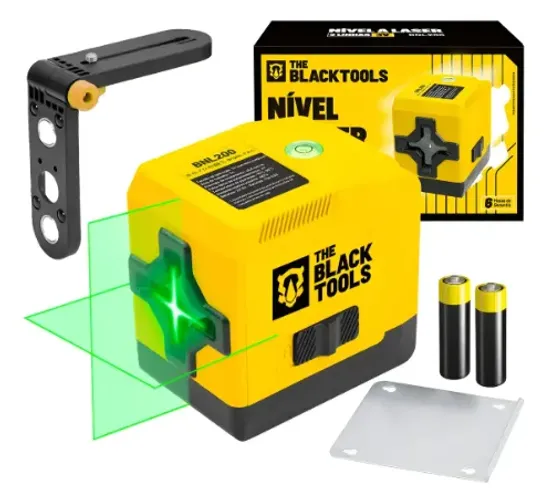 Nível Laser Verde Esquadro Profissional 2 Linhas 20 Metros