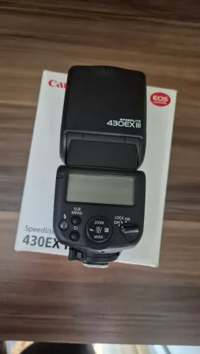 Flash Canon Speedlite 430EX III. Estado de Novo
